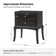 Einav 28'' H  Transitional Solid Wood Nightstand with Built-in Outlet
