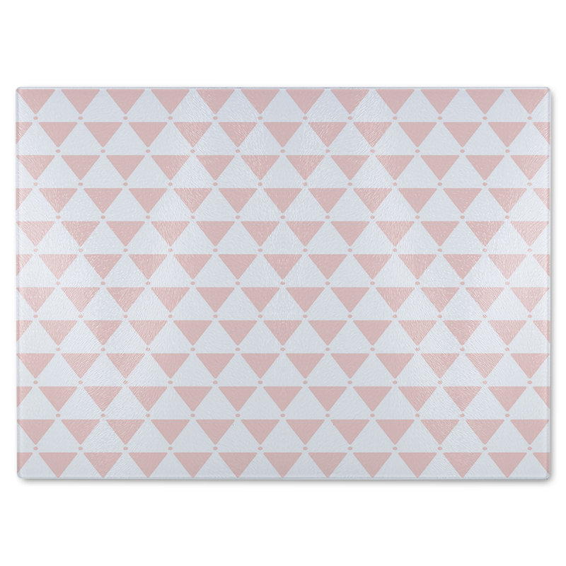 Triangles Glass Chopping Board
