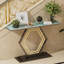 120cm Marble Top Console Table-1126271409