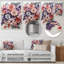 Fleurs d'hortensia mauve et rose - hortensia, art mural-106092602-106092603