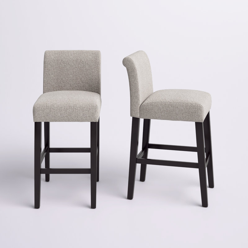 Tabouret de comptoir et de bar Altovise, gris, Tabouret de comptoir (29 po)