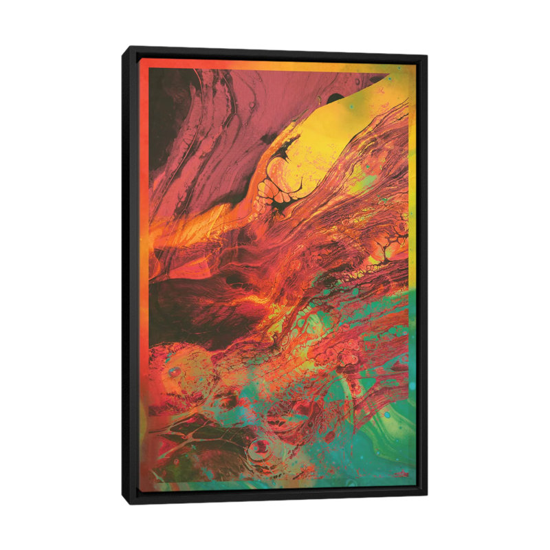 «Nourrissez votre tête IV», impression sur toile, H 26 po x l 18 po x P 1,5 po, Toile avec cadre noir, Pas de tapis