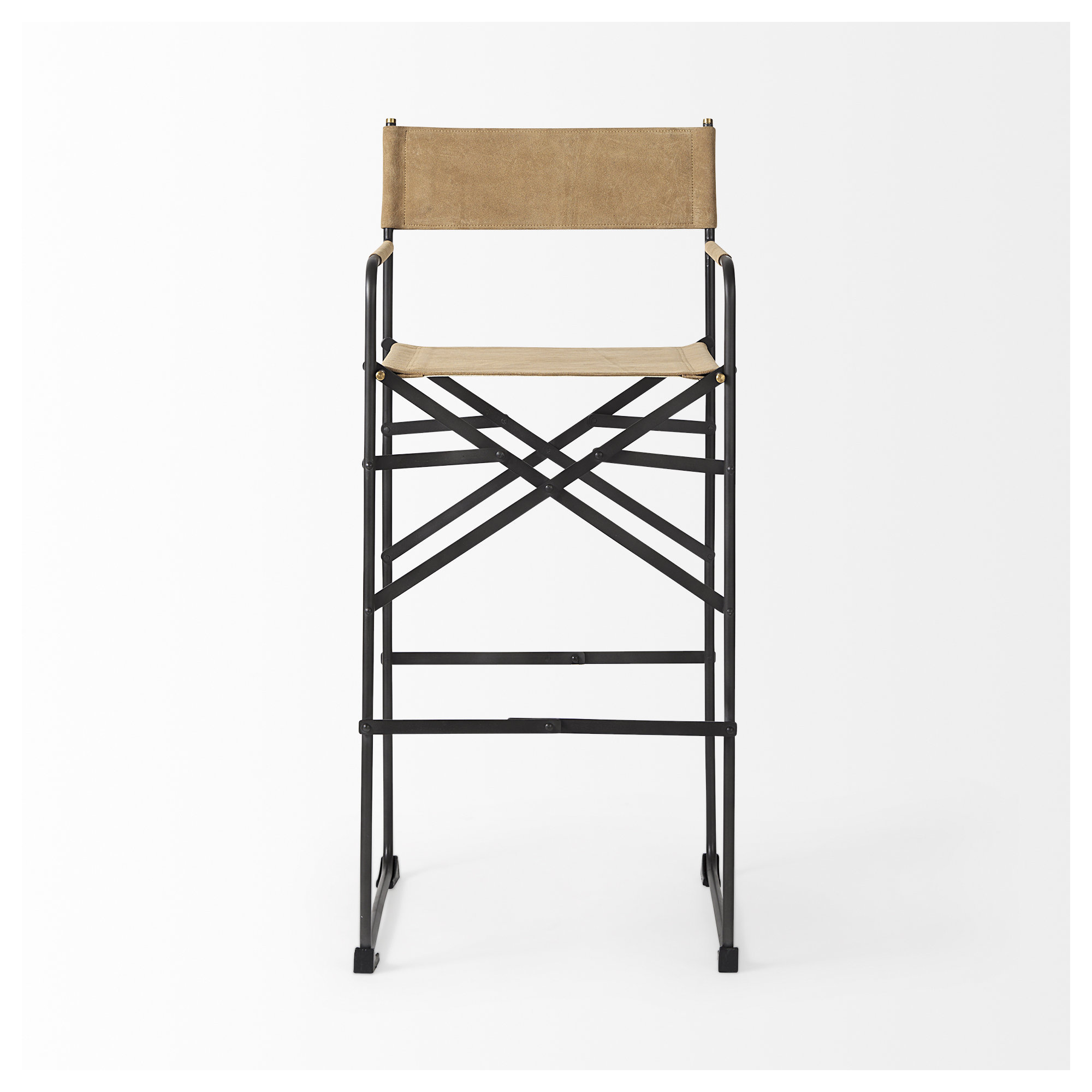 Sambac Bar & Counter Stool, Bar Stool (30.5” Seat Height), Light Brown