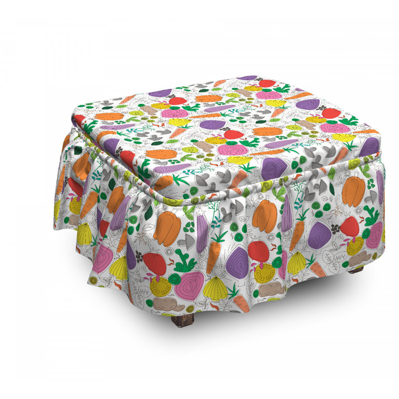 Housse pour repose-pieds pour aliments childish drawing