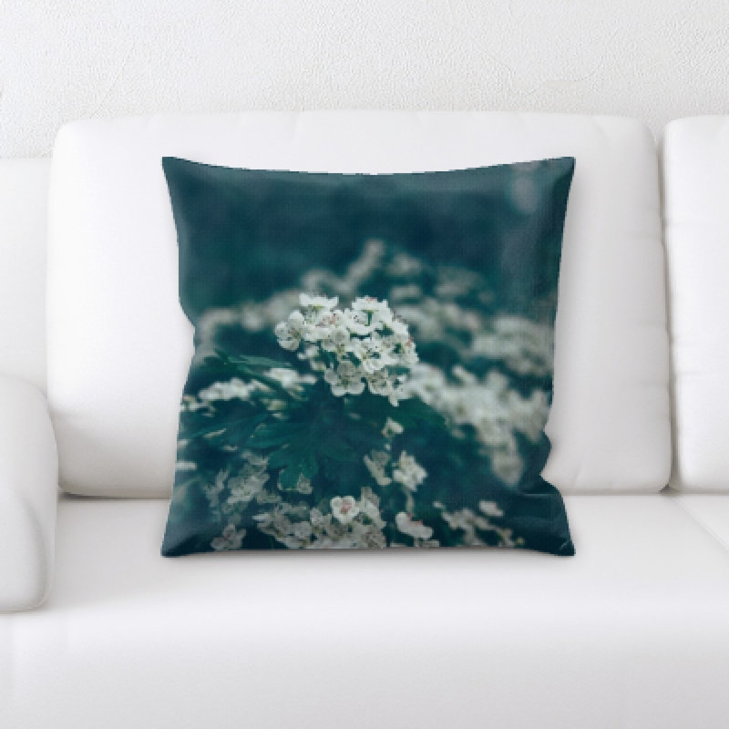Microsuede Throw Pillow