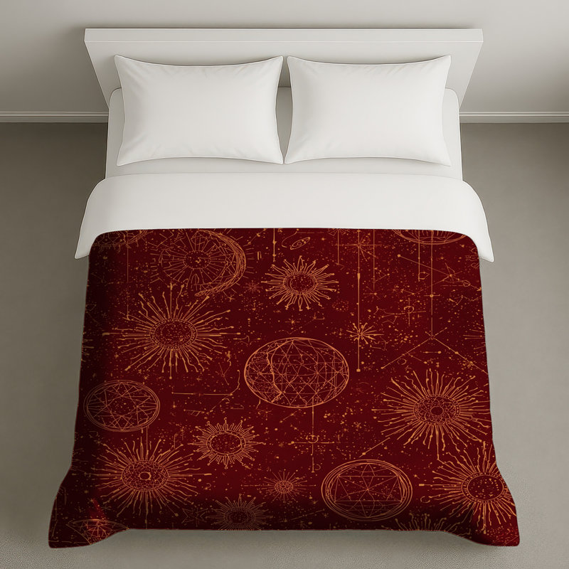 Housses de couette astronomiques, Grand lit