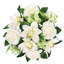 Artificial Mixed Rose Orchid Snowball Arrangement-134995744