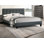 Mobilier de chambre à coucher moderne et grand lit 1pc