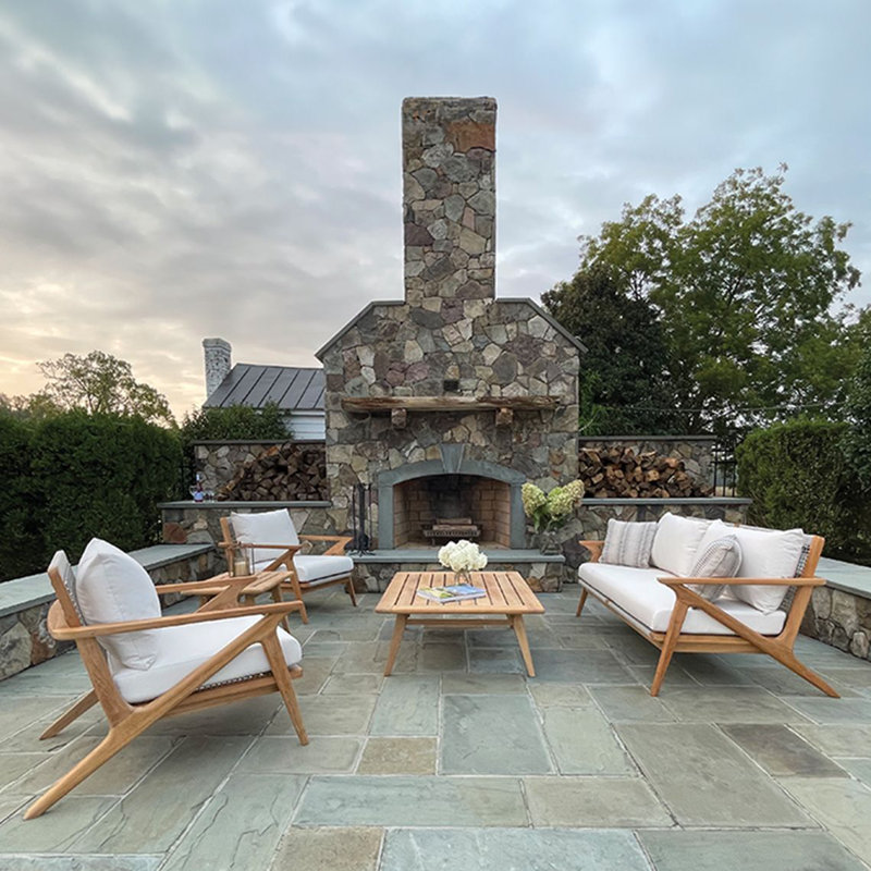 SoHo Outdoor 2 - Seat Patio Sofa, Aloe
