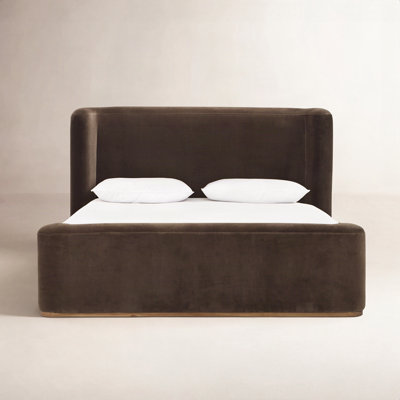 Velvet Upholstered Bed