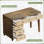 Bureau d'écriture avec tiroirs, bureau d'ordinateur, bureau d'ordinateur