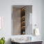 Miroir de salle de bain 36 po x 30 po en nickel brossé-2111827777-2111827804