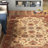 Gracin Hand Tufted Wool Floral Oval Rug-116422458