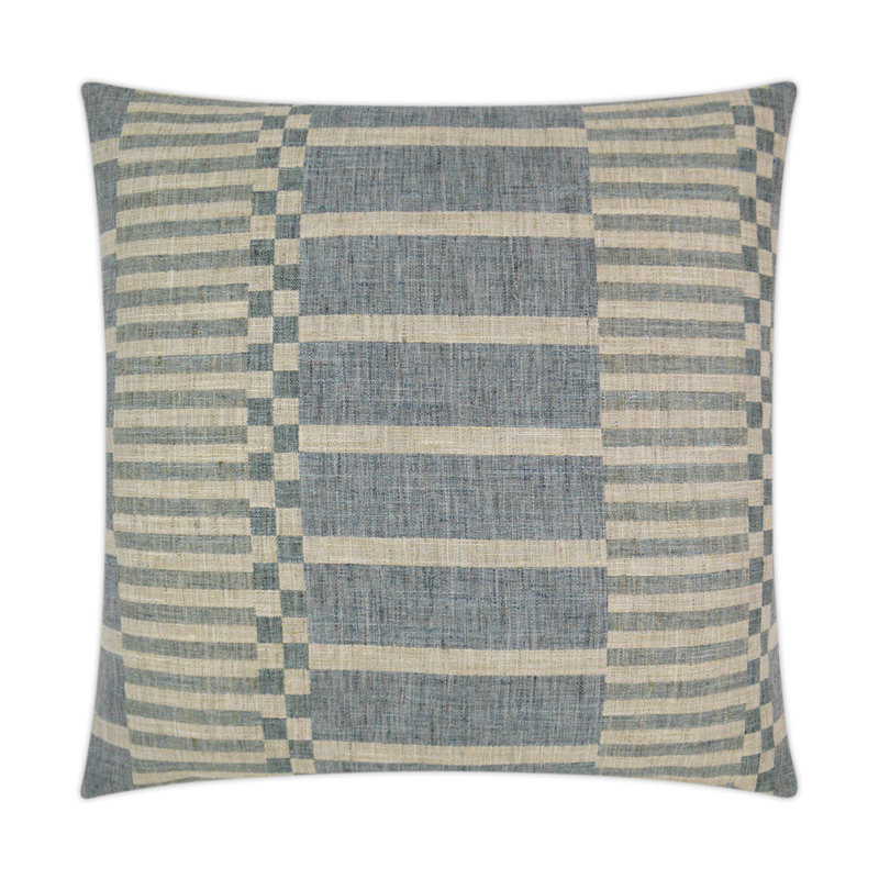 Ranchester Pillow Cover & Insert, Blue, Square 22"