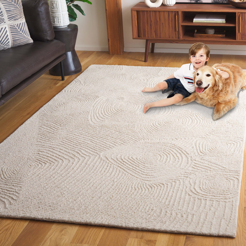 Giard Area Rug, Rectangle 3' x 5'