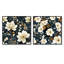 Imane - Ensemble de 2 collages carrés floraux-101849540-101849546