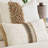 Cabo Fringed Linen Reversible Throw Pillow