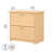 Osvald 31.26'' Wide 2 -Drawer File Cabinet-2136884455
