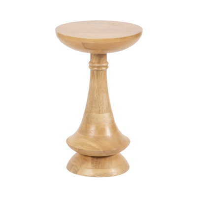 Gairola Mango Wood Round Side Table