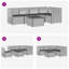  Garden Sofa Rattan Look PP Outdoor Furniture Modern Seating Backyard-1124652258
