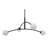Alisina Iron 4-Light Chandelier