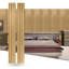 106” L x 6” W Shiplap Wood Wall Panelling, 3D Wall Panelling for Interior Wall Décor-110774882