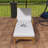 Acacia Wood Adjustable Backrest Outdoor Lounge Chair-937998536