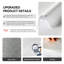 Film de protection intempestif 3D avec fenêtre et fenêtre statique amovible, Begonia, 78,7 po-9628333