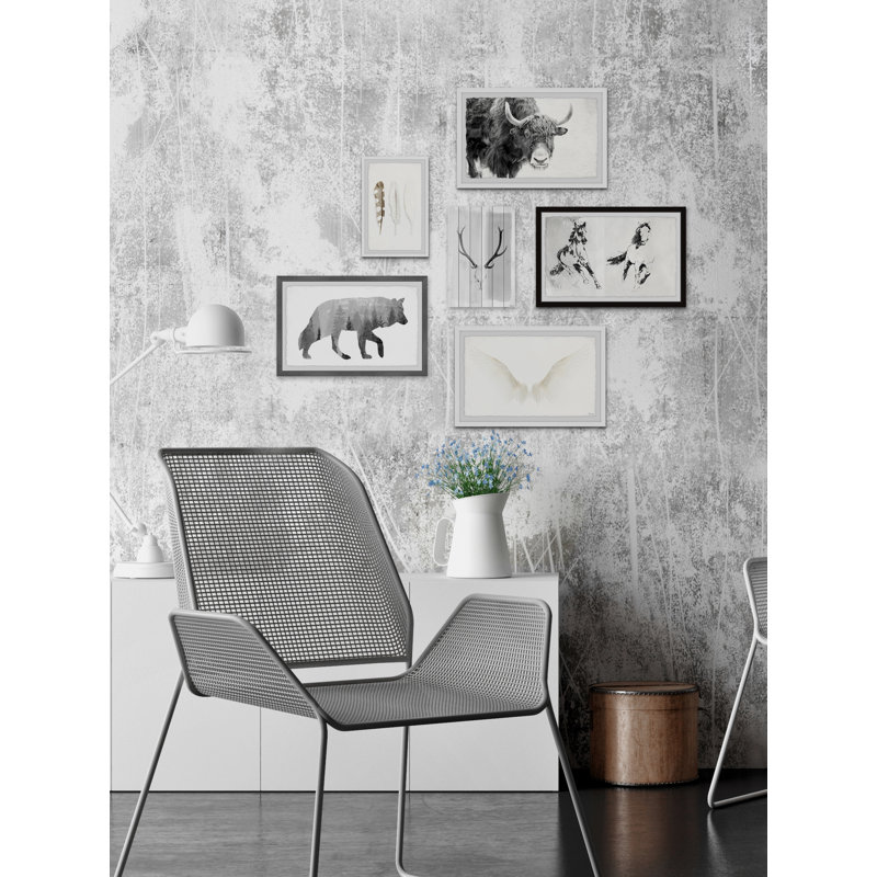 Hexaptych boho leaden