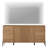 Laverda 61" Modern TV Stand With Storage, Reeded Entertainment Center, Wooden TV Console With 4 Doors For Living Room-834338122