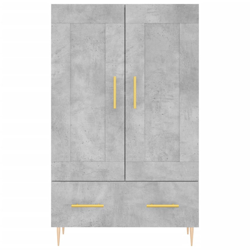 Vytis 69.5cm Sideboard, Concrete Grey