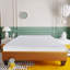 Matelas en mousse viscoélastique imprégnée de gel pour lit