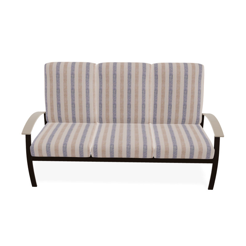 Belle Isle Outdoor 3 - Seat Patio Sofa, Textured Kona, Betsy