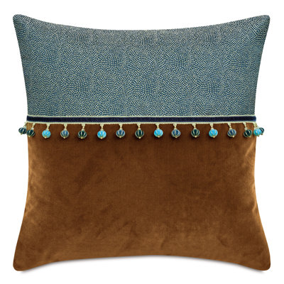 Montaigne Dots Velvet Throw Pillow
