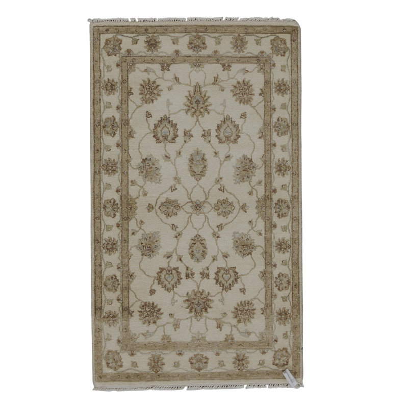 Heriz Wool Oriental Area Rug