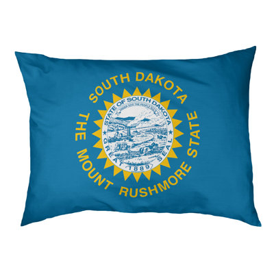 Coussin de concepteur south dakota flag Burien