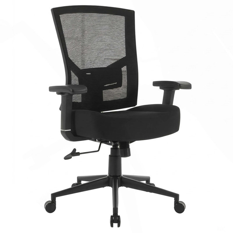 Grande et grande chaise de bureau 600 lb avec support lombaire pour un travail quotidien en maille ergonomique de huit heures par jour