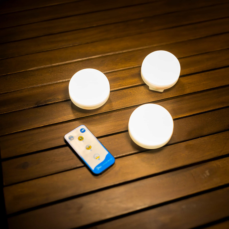 Lanterne électrique d'extérieur à DEL intégrée 3 po à piles