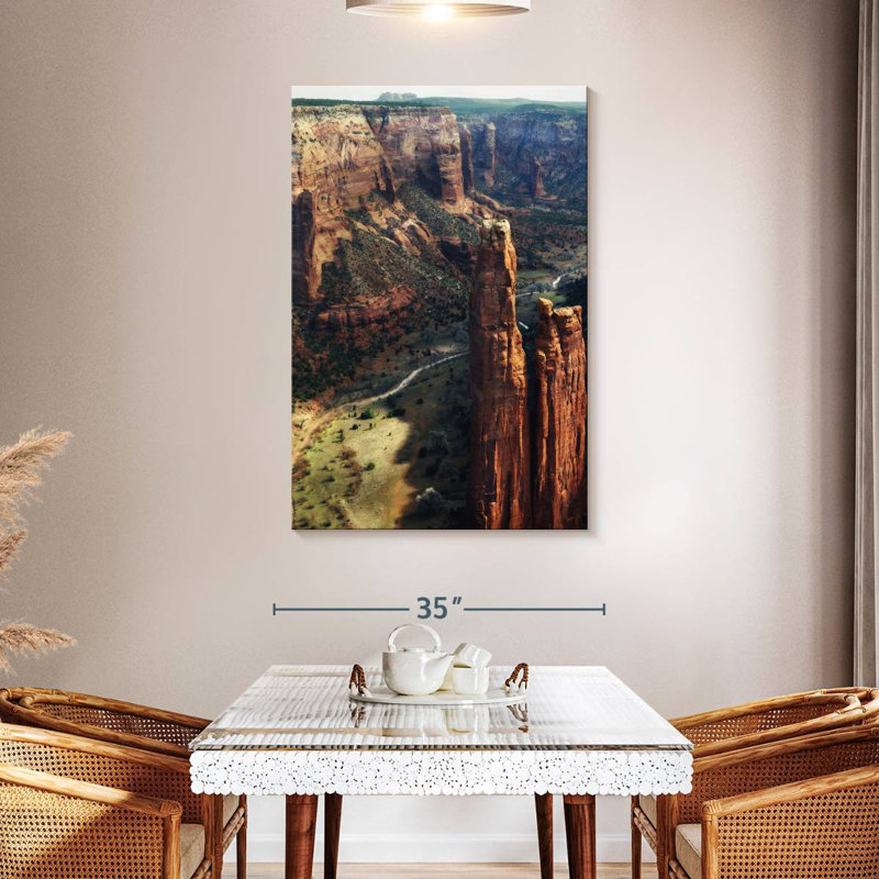 Alvord Canyon De Chelly Ravines, 48" H x 32" W