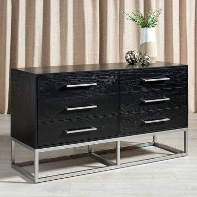 Commode à 6 tiroirs Sheldon