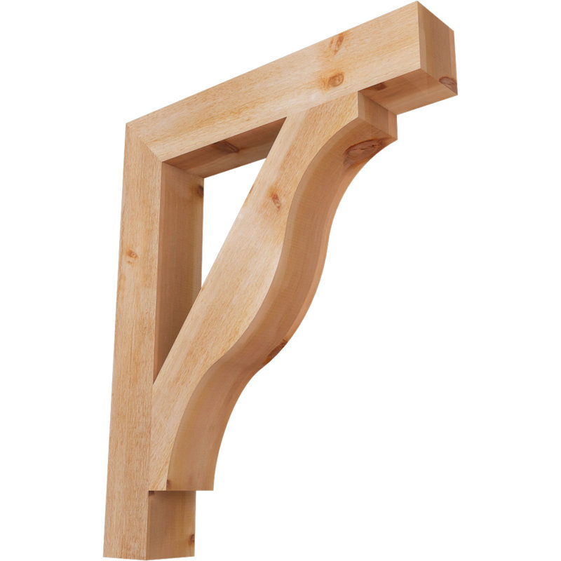 Support pour scie brute Funston Block, Cèdre rouge, H 44 po x l 6 po x P 36 po
