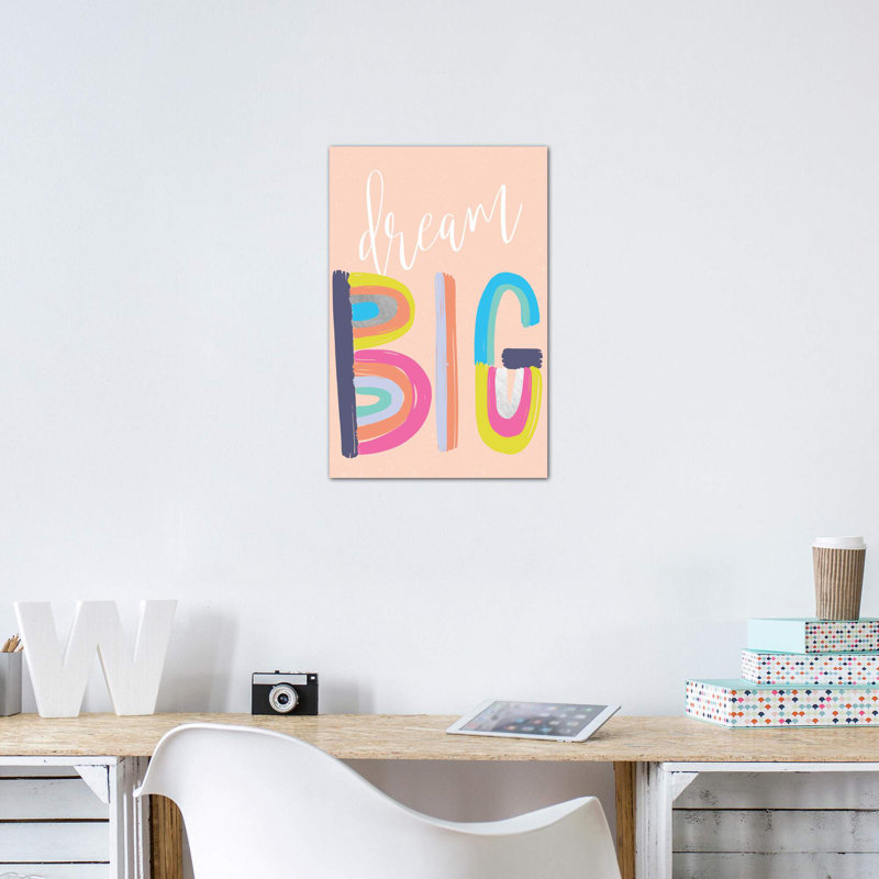 «Make Magic IV» par Caroline Alfreds - impression d'art graphique, Toile tendue, Aucun mat, H 12 po x l 8 po x P 0,75 po