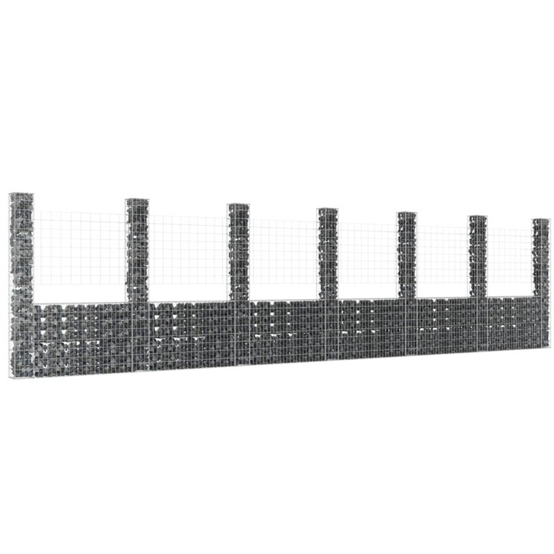 Achintya 740 cm W Fence Panels Fencing, 200cm H x 740cm W x 20cm D