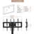 Metcalfe Unfinished TV Stand for TVs up to 65"