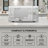 Total Chef 1.3 Cu. Ft. Countertop Microwave, 1100W, Stainless Steel TCMO-1.3-SS