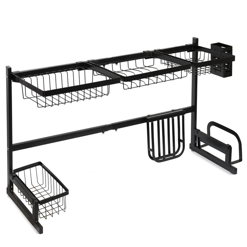 Steel Over The Sink Dish Rack
