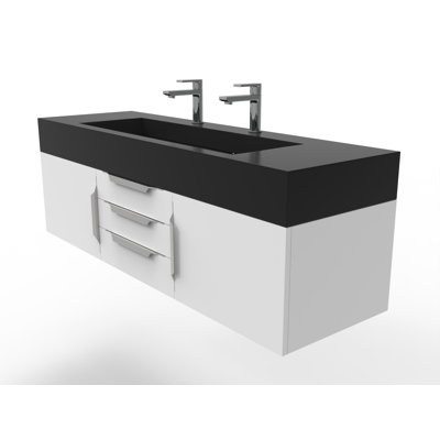Ensemble de meuble-lavabo simple 60 po Nile