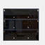 Armoire de rangement pour chaussures avec porte en verre-121042155