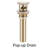 2-handle Bathroom Faucet with Drain Assembly-81246762