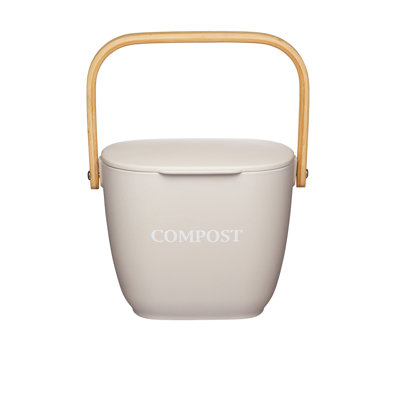 Manufactured Wood Manual Lift Waste Bin - 3L